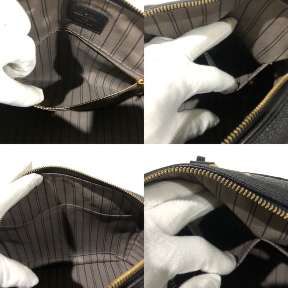 Auth Louis Vuitton Monogram Empreinte Leather Speedy 25 Bandouliere Crossbody - Picture 15 of 17